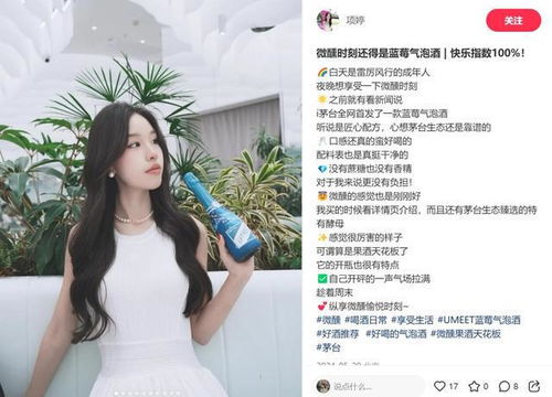 umeet藍莓氣泡酒銷售火熱,成酒水專營店 明星商品