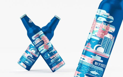 醉美青島鋁瓶包裝設計 當經典啤酒邂逅藍莓風情